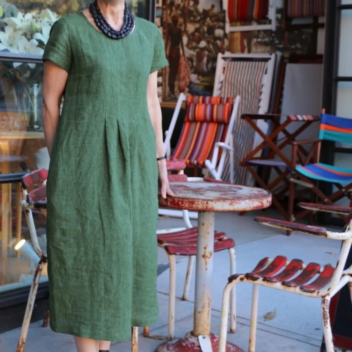 Milenda Dress by Tessuti (paper sewing pattern)