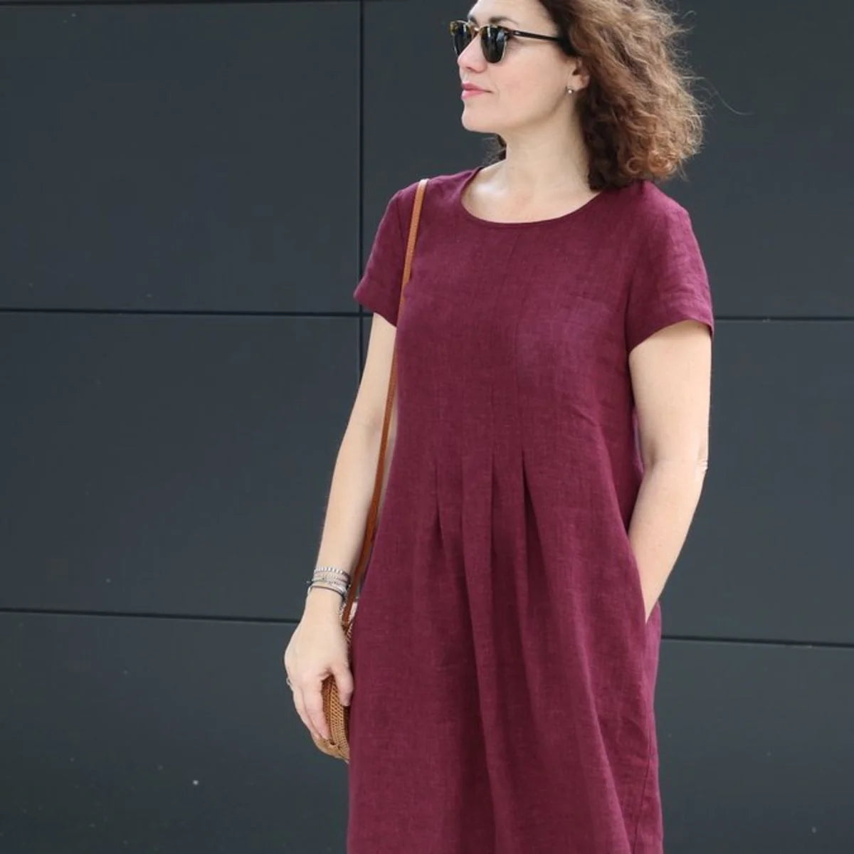 Milenda Dress by Tessuti (paper sewing pattern)