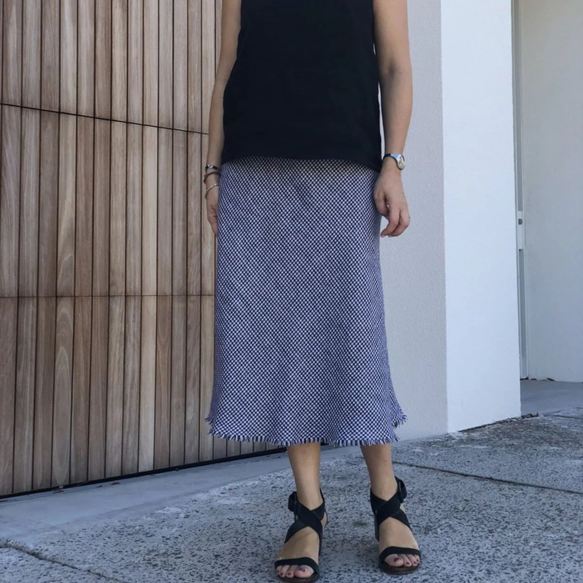 Evie Bias Skirt by Tessuti (paper sewing pattern)