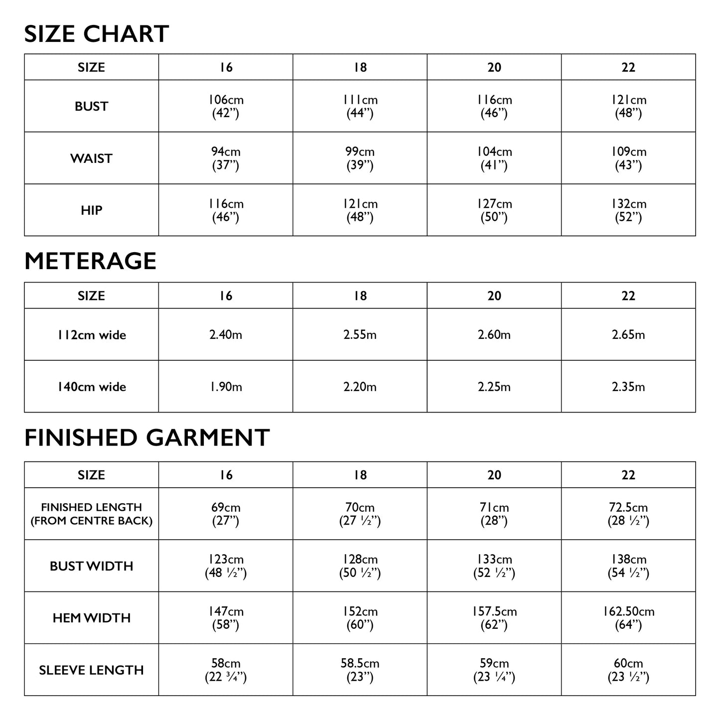 Ines Shirt by Tessuti (paper sewing pattern)