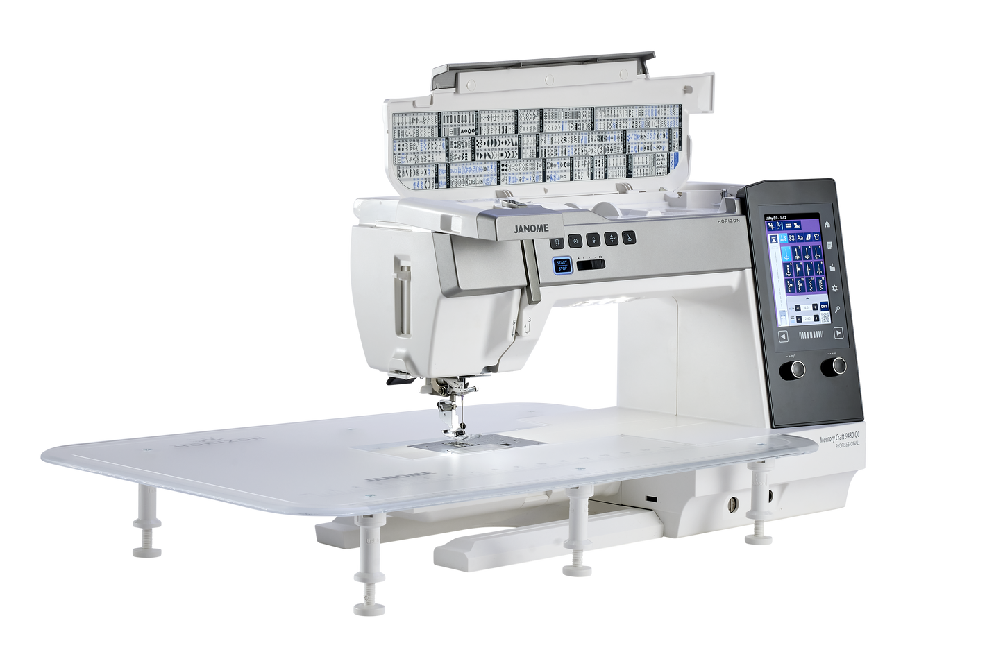 Janome Memory Craft 9480QC Professional Sewing Machine