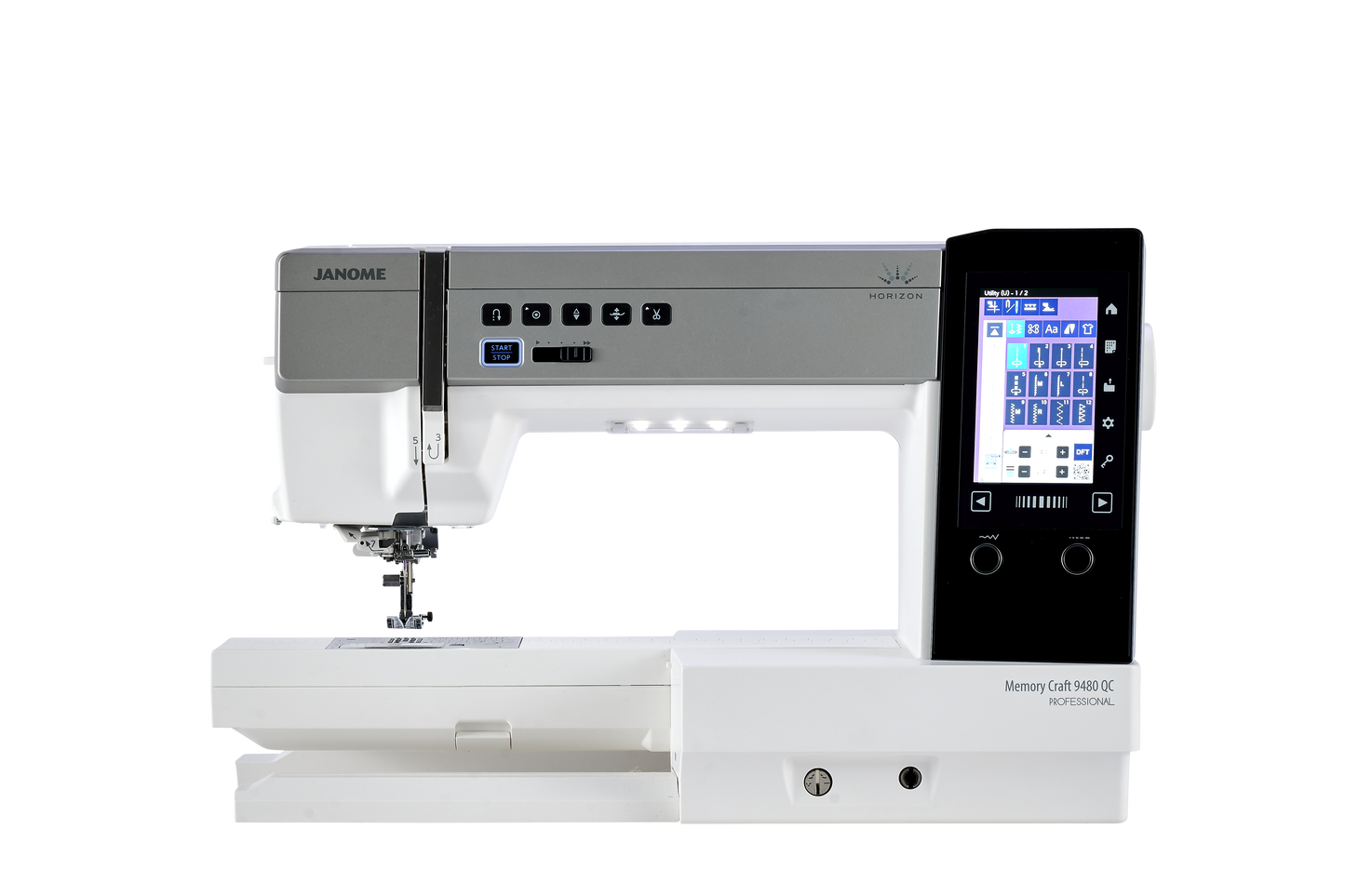 Janome Memory Craft 9480QC Professional Sewing Machine