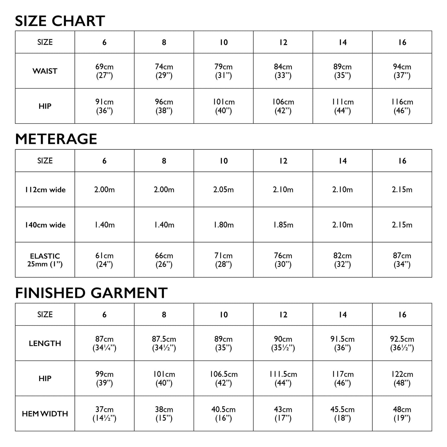 Jensen Pants by Tessuti (paper sewing pattern)