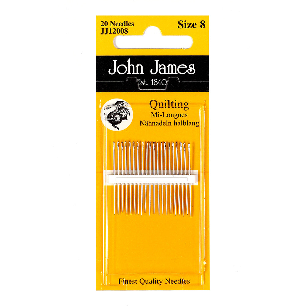 John James Quilting Hand Sewing Needles - size 10 (JJ12010)