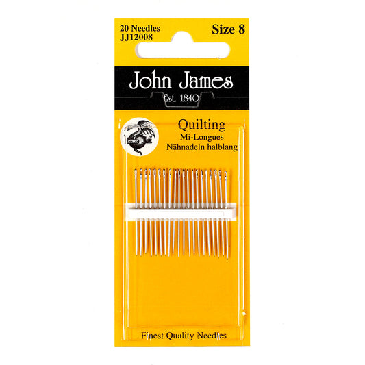 John James Quilting Hand Sewing Needles - size 10 (JJ12010)