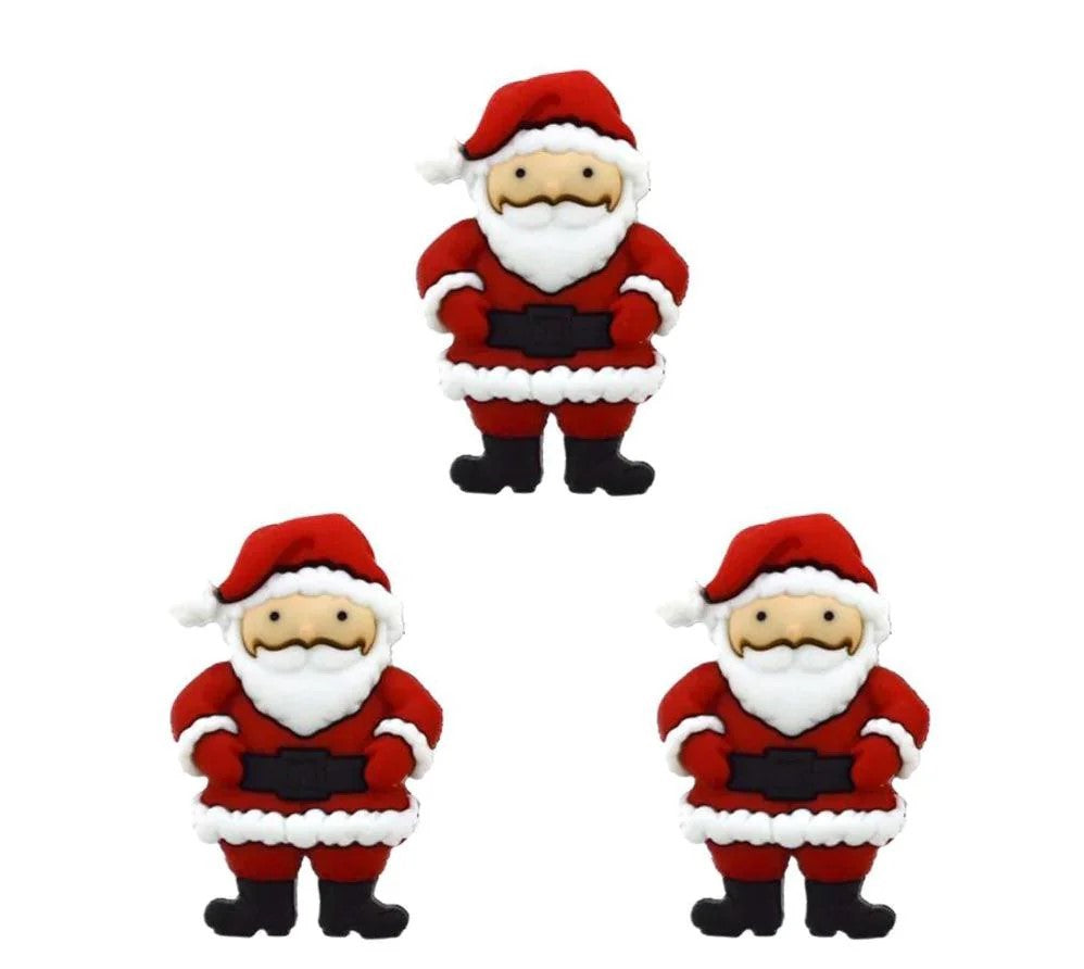 Dress It Up Buttons: Santa