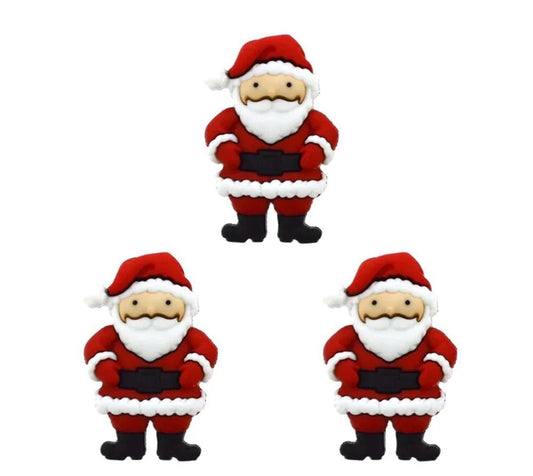 Dress It Up Buttons: Santa