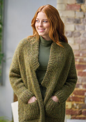 Textured Tweed Haze by Georgia Farrell, Rowan (pattern book)