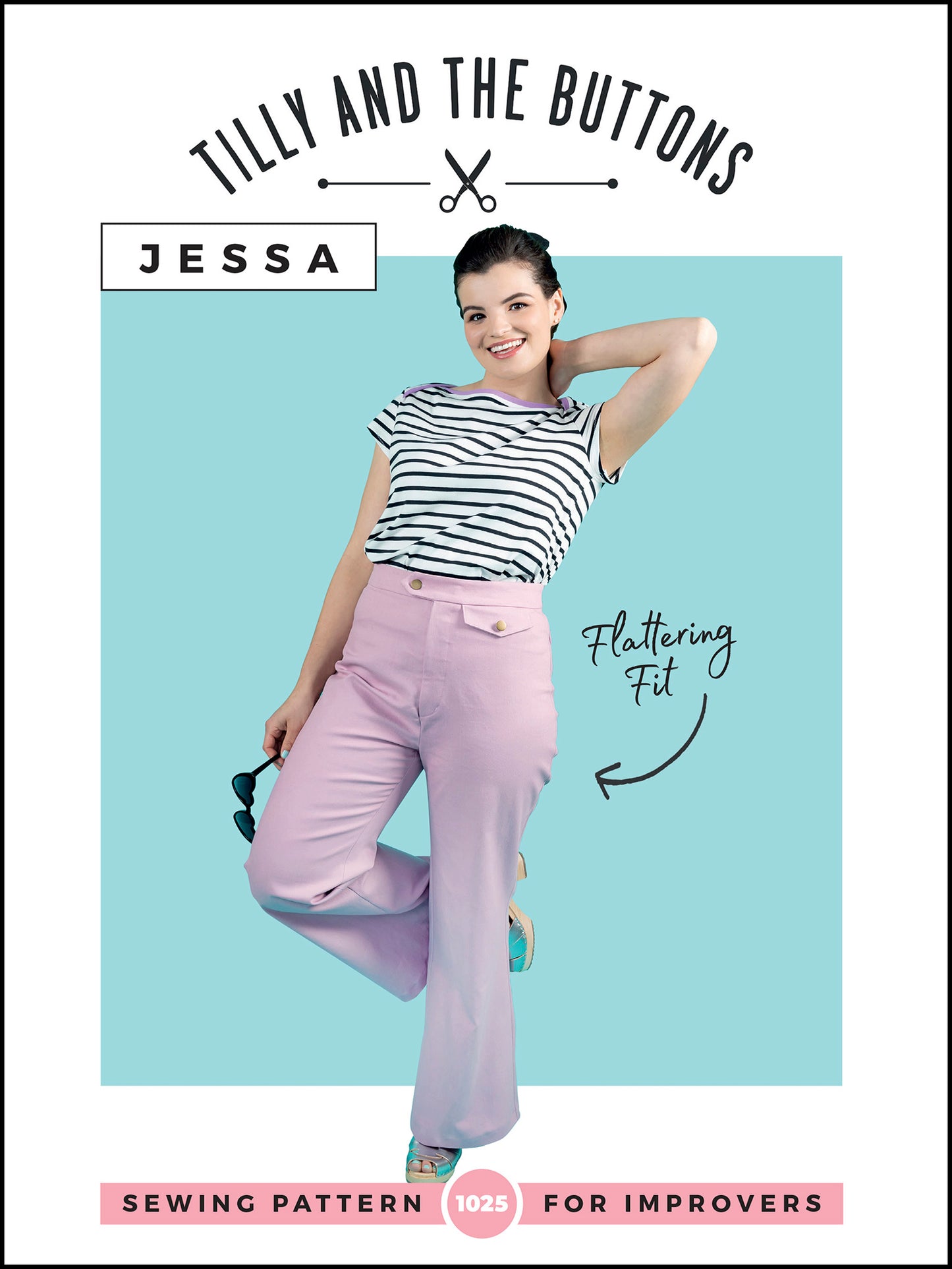 Jessa Trousers and Shorts by Tilly and the Buttons (1025) (paper sewing pattern)