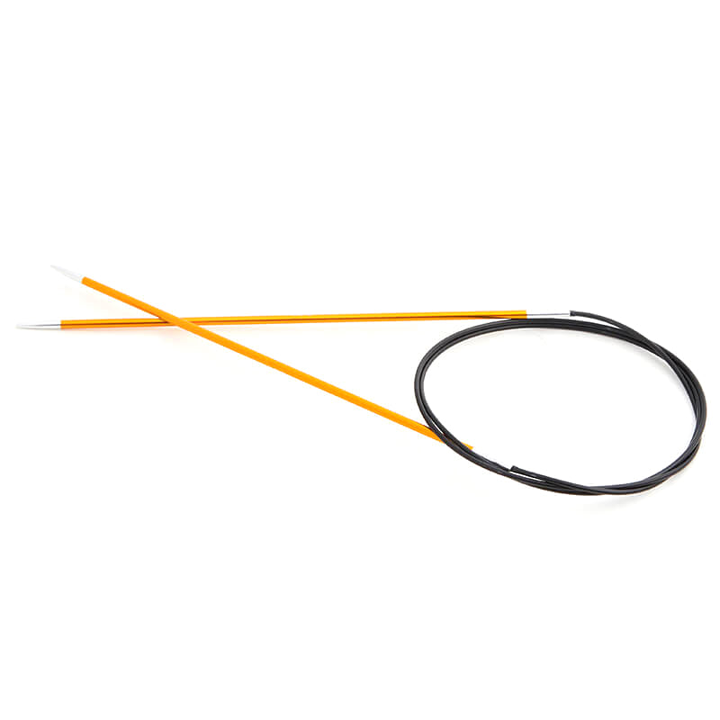 KnitPro Zing Fixed Circular Knitting Needles 120cm