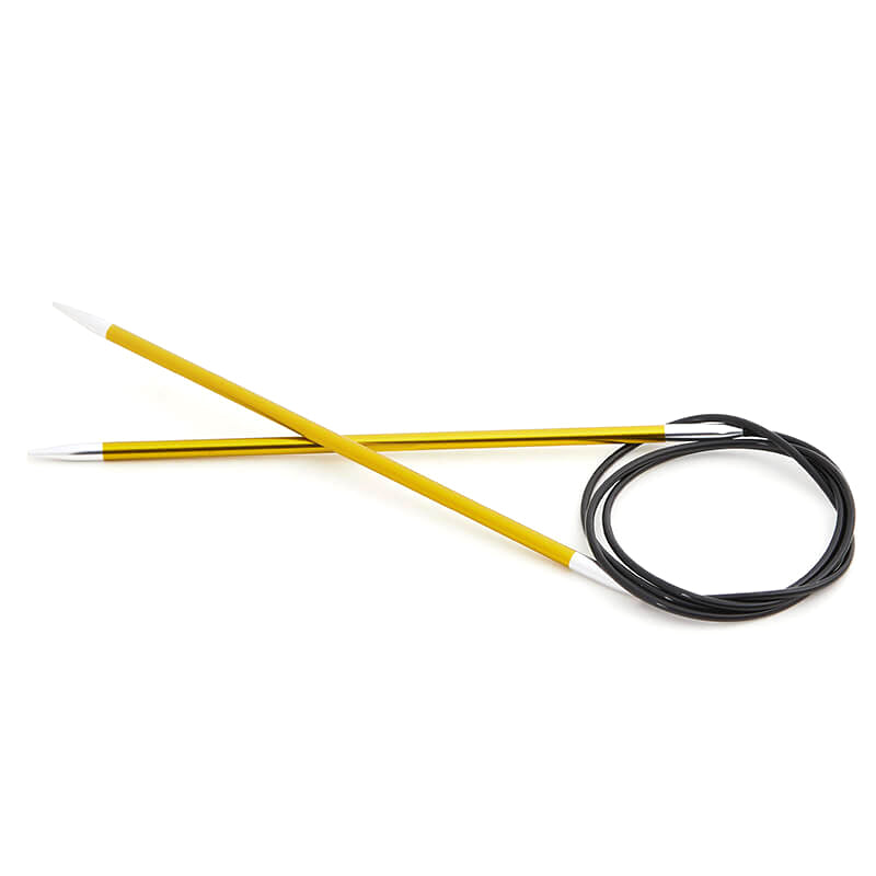KnitPro Zing Fixed Circular Knitting Needles 120cm