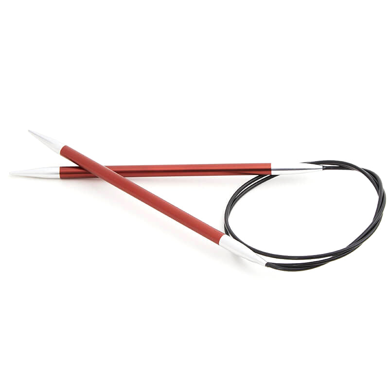 KnitPro Zing Fixed Circular Knitting Needles 150cm (60")