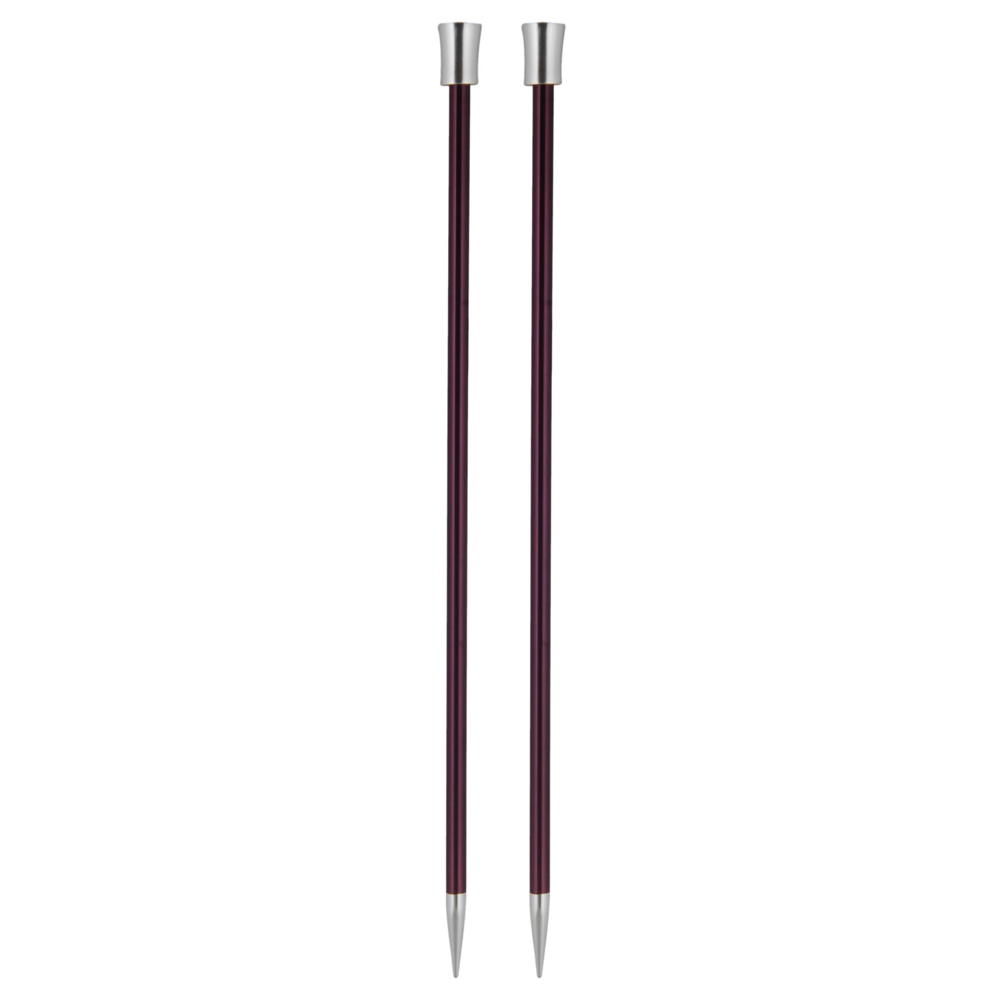 KnitPro Zing Single Pointed Knitting Needles 25cm