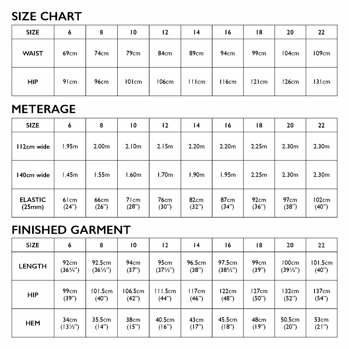 Laura Pants by Tessuti (paper sewing pattern)