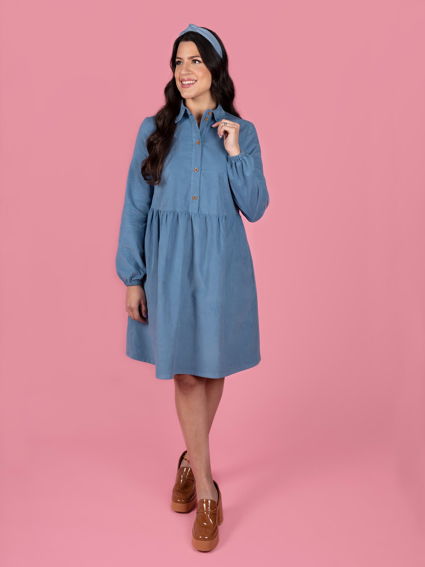 Lyra Shirt Dress by Tilly and the Buttons (1034) (paper sewing pattern)
