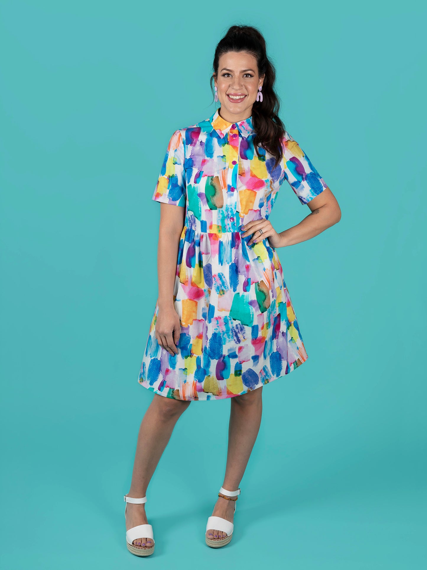 Lyra Shirt Dress by Tilly and the Buttons (1034) (paper sewing pattern)