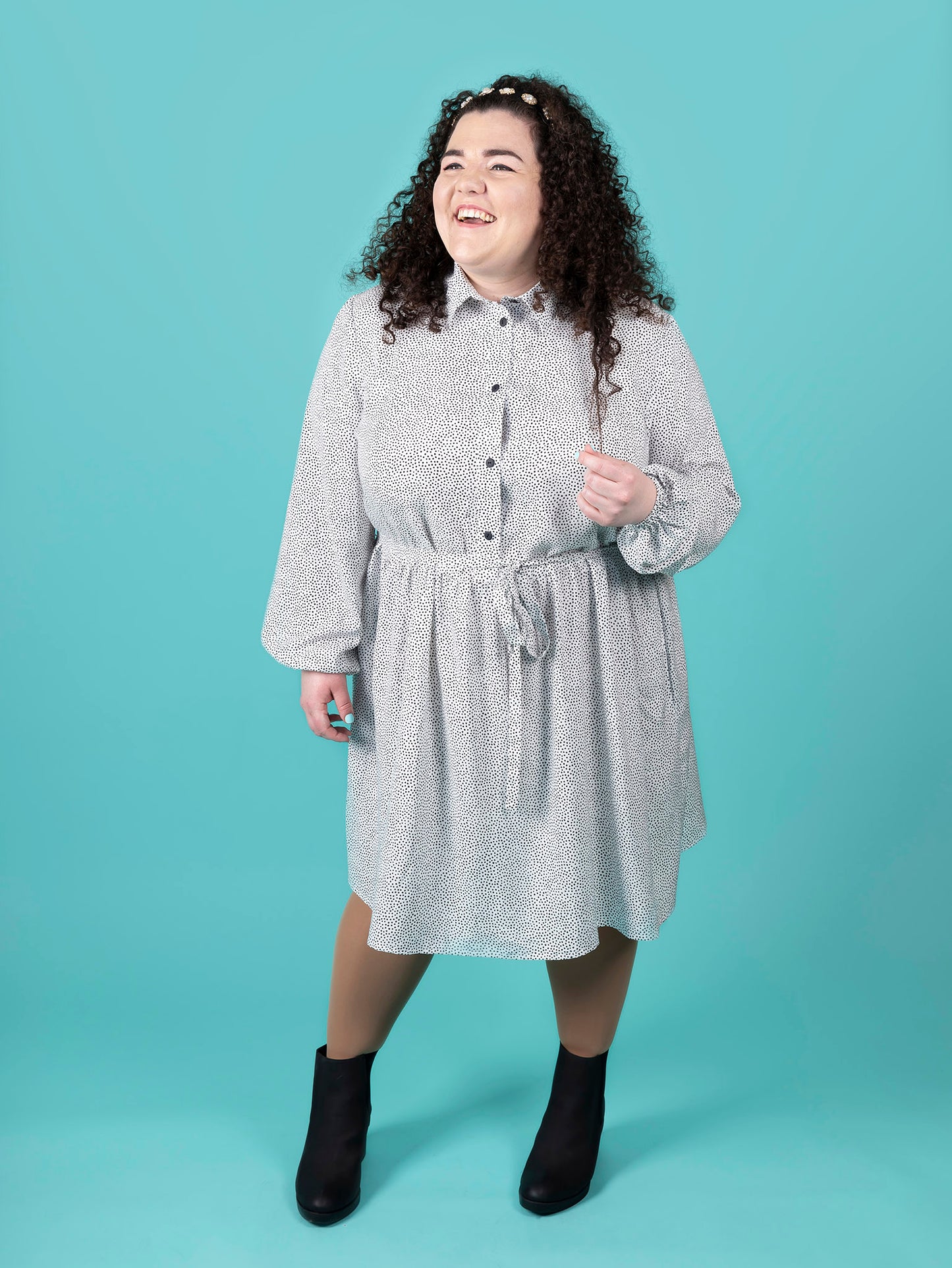 Lyra Shirt Dress by Tilly and the Buttons (1034) (paper sewing pattern)