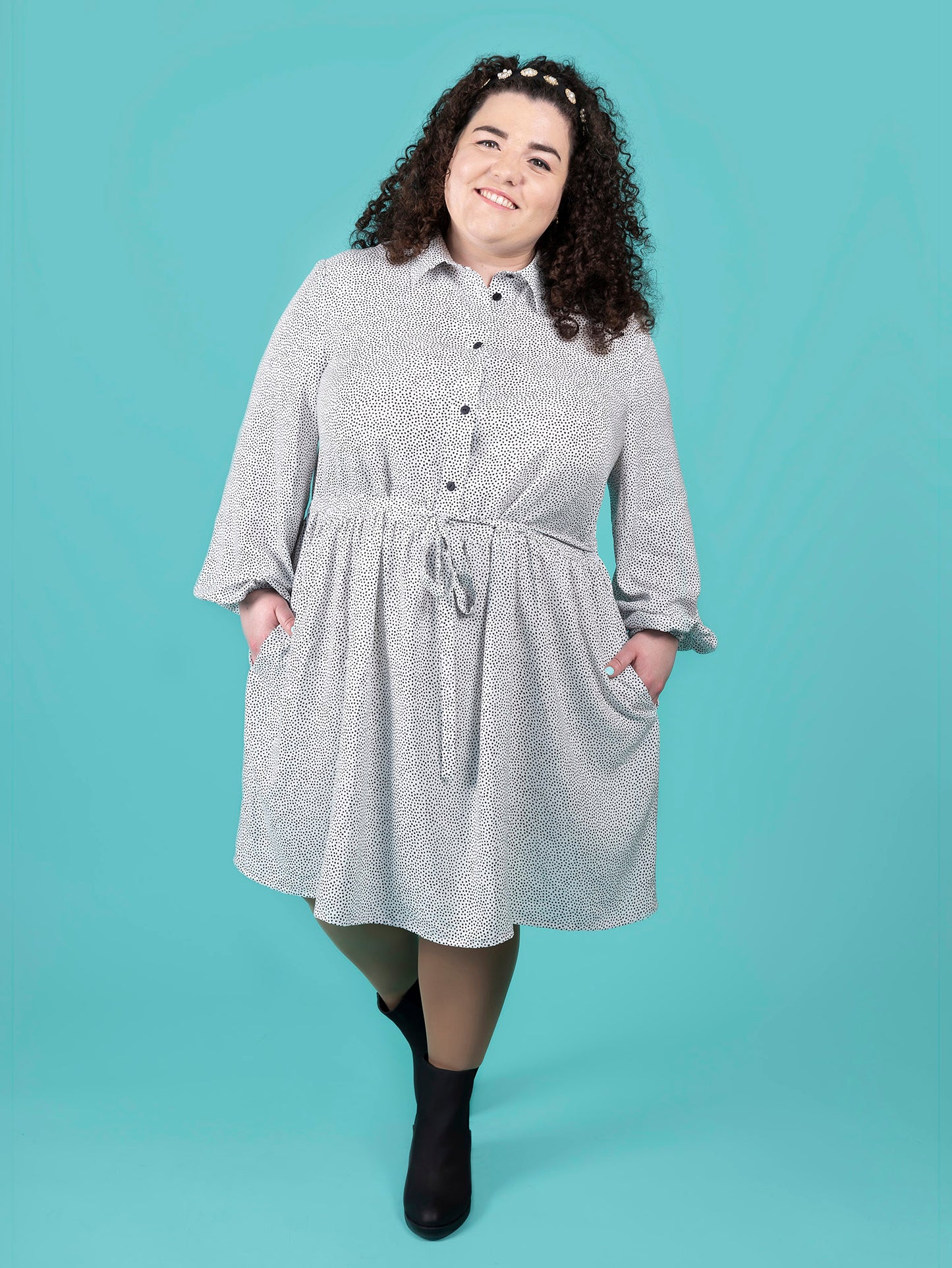 Lyra Shirt Dress by Tilly and the Buttons (1034) (paper sewing pattern)