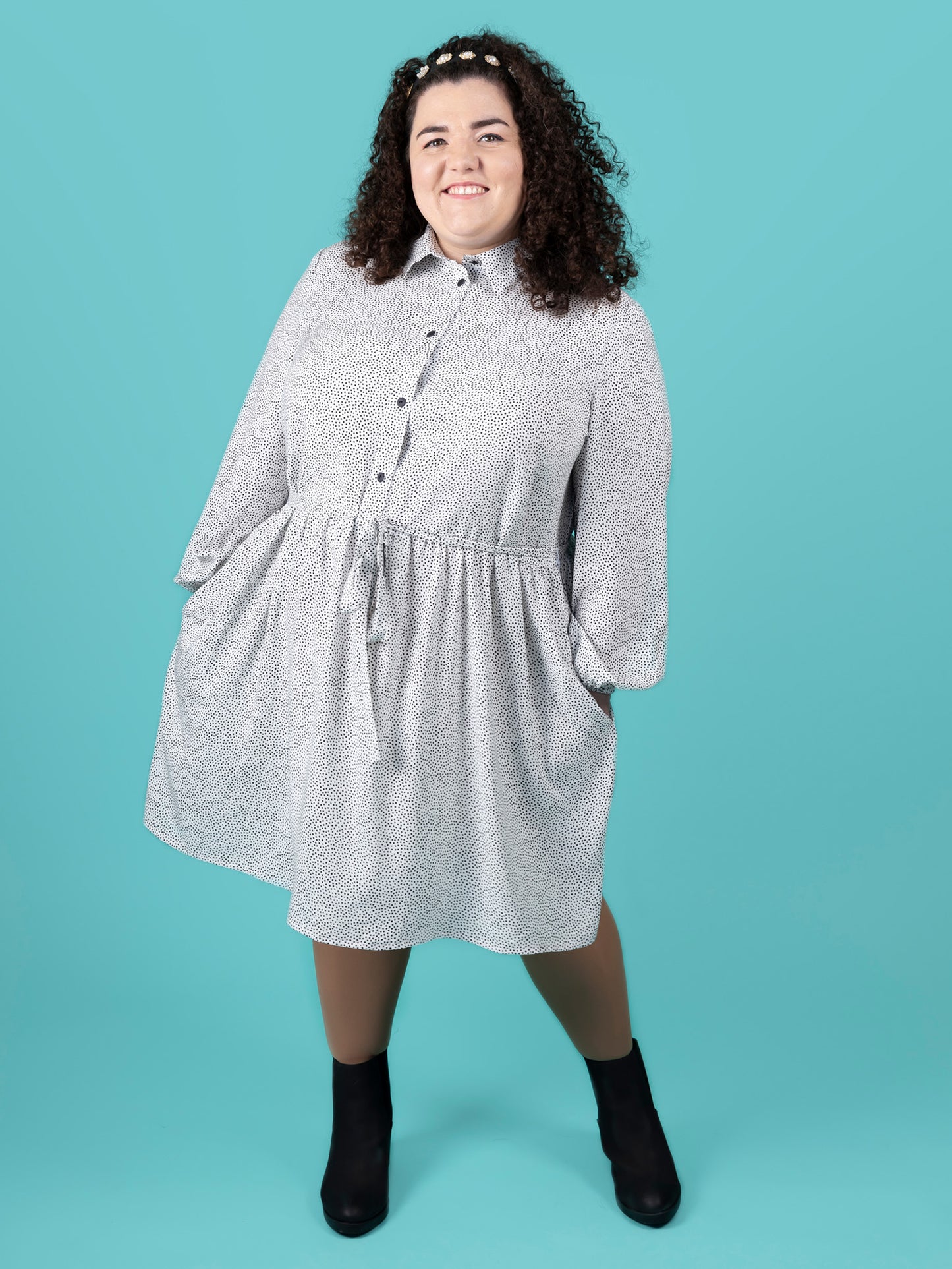 Lyra Shirt Dress by Tilly and the Buttons (1034) (paper sewing pattern)