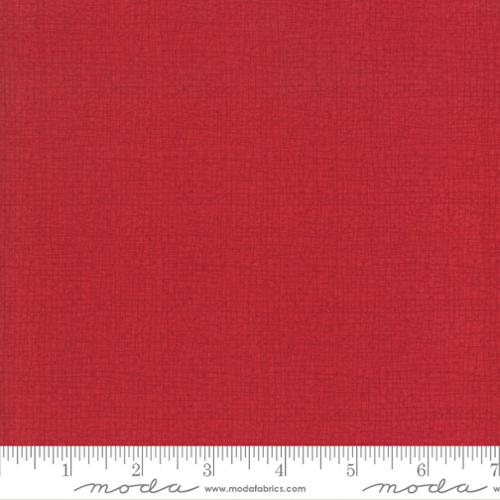 Thatched 108" Quilt Backing by Robin Pickens for Moda Fabrics: Scarlet (11174 119)