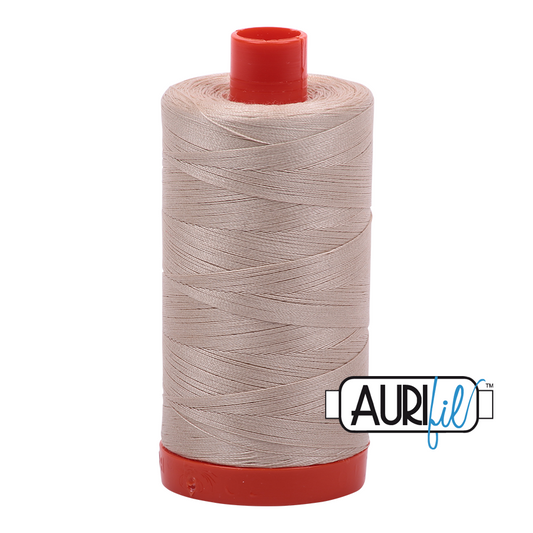 Aurifil Cotton 50wt Thread: Ermine (2312)
