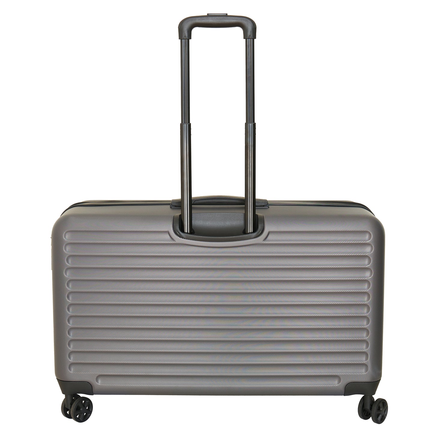 Metallic Silver Sewing Machine Trolley Bag: Large