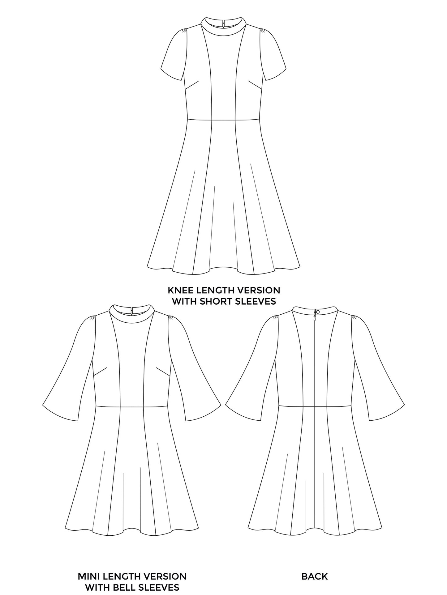 Martha Dress by Tilly and the Buttons (1011) (paper sewing pattern)