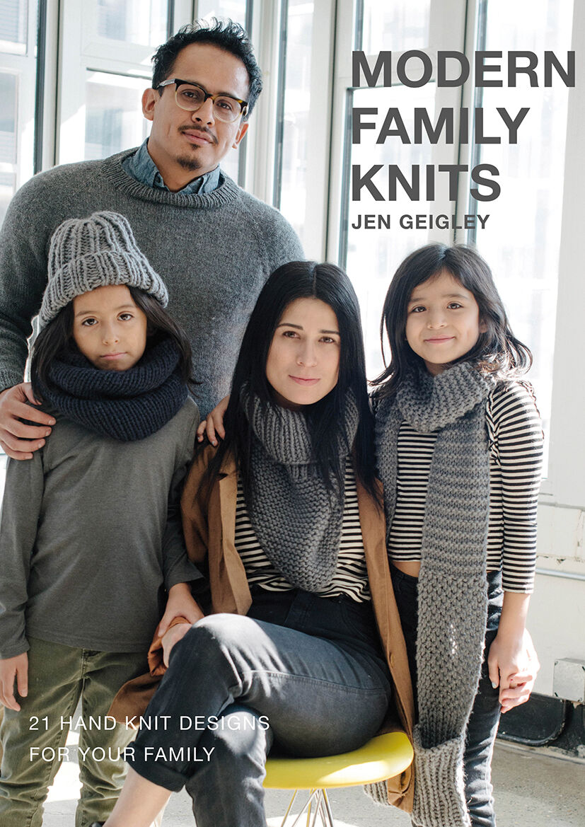 Modern Family Knits by Jen Geigley, Rowan (pattern book)