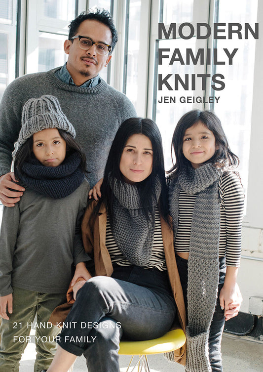 Modern Family Knits by Jen Geigley, Rowan (pattern book)
