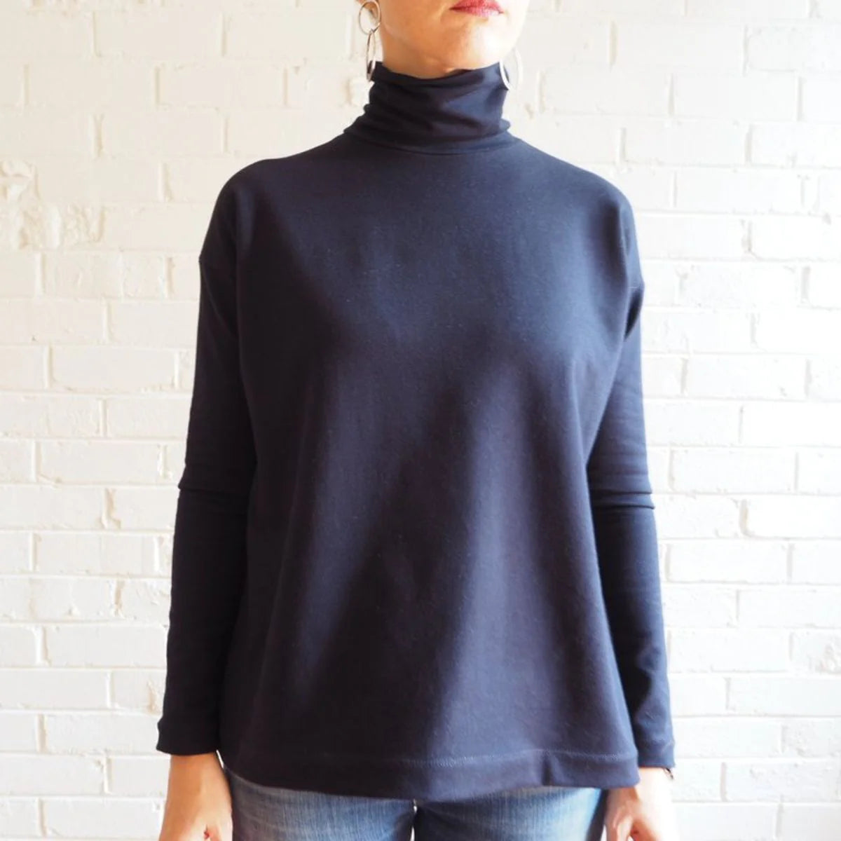 Monroe Turtleneck by Tessuti (paper sewing pattern)