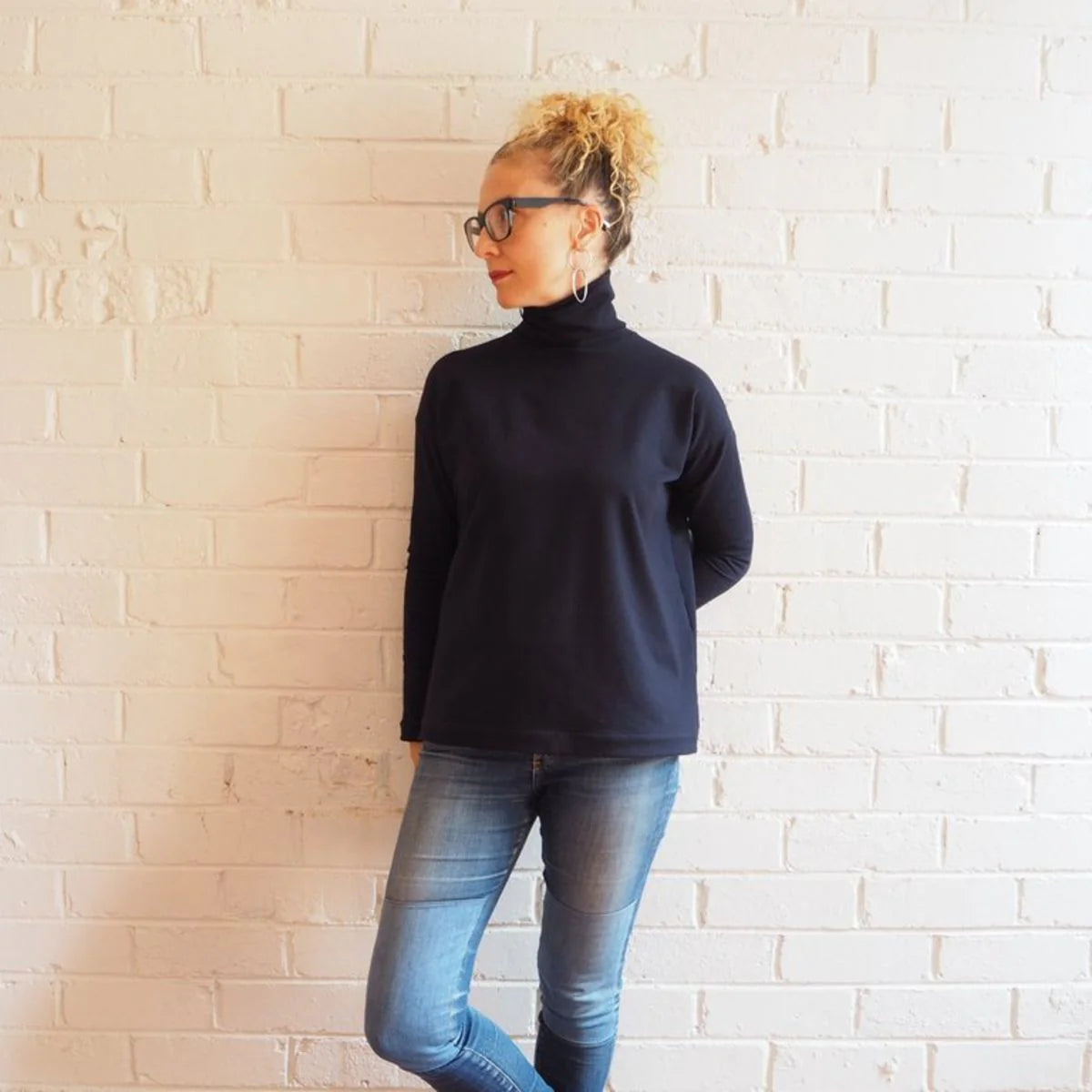 Monroe Turtleneck by Tessuti (paper sewing pattern)
