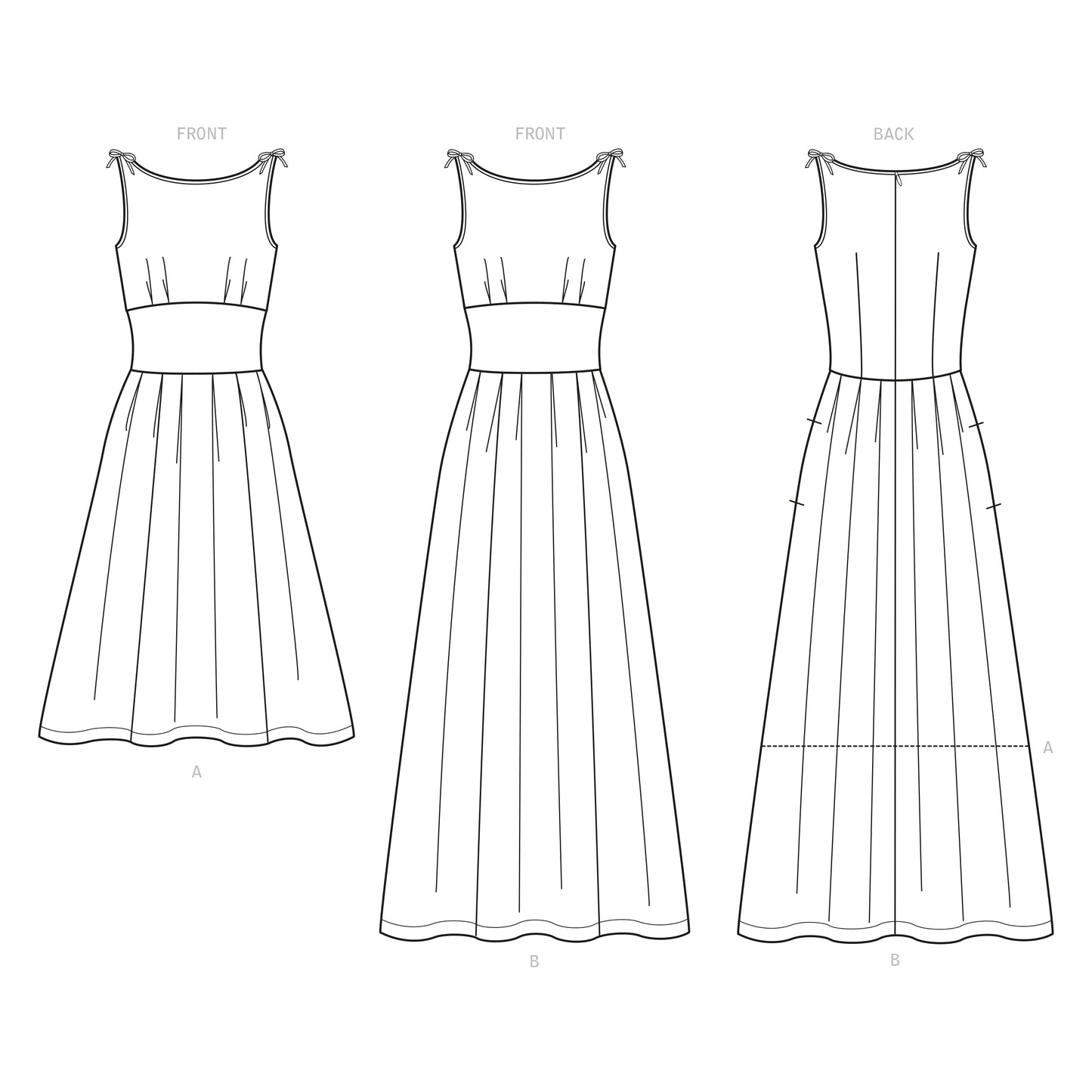 New Look Sewing Pattern 6665: Misses' Dress