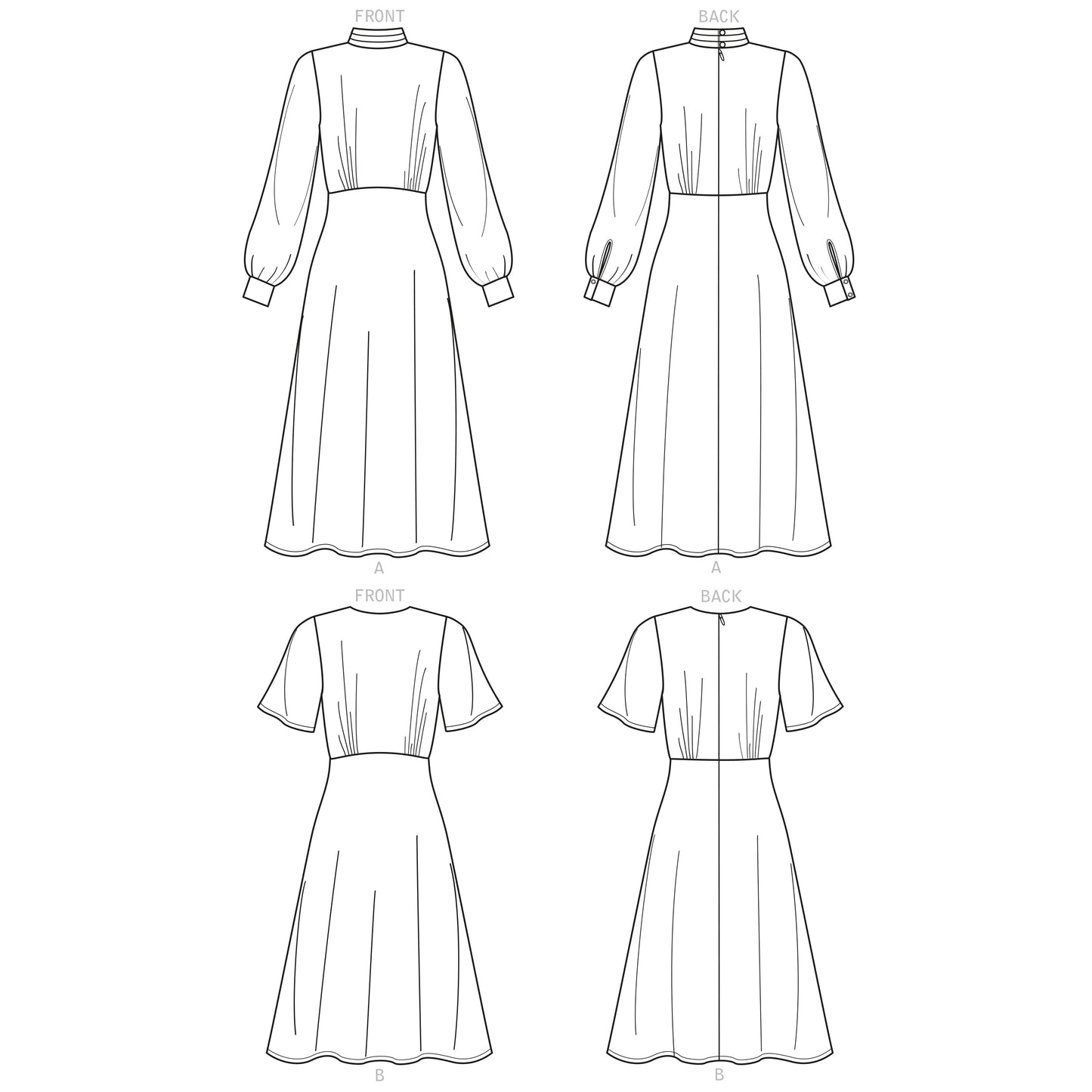 New Look Sewing Pattern 6682: Misses' Dresses