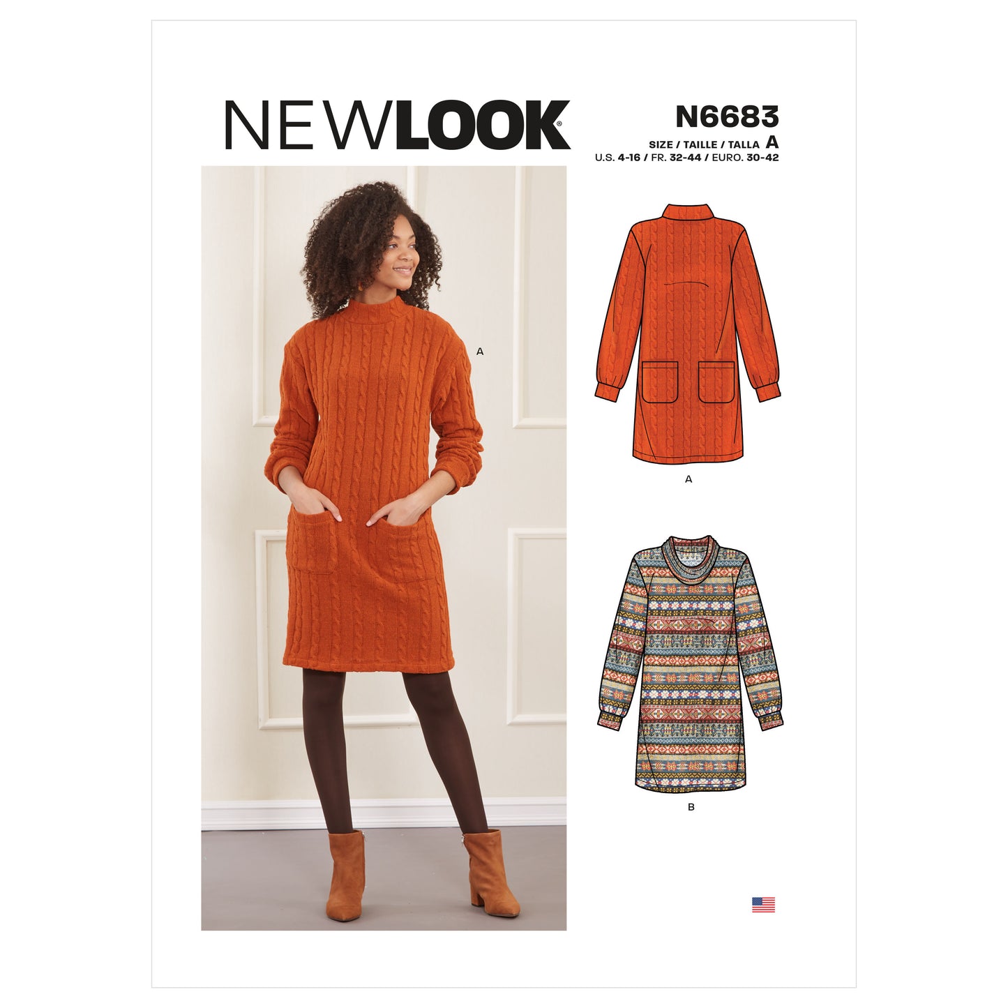 New Look Sewing Pattern 6683: Misses' Dresses