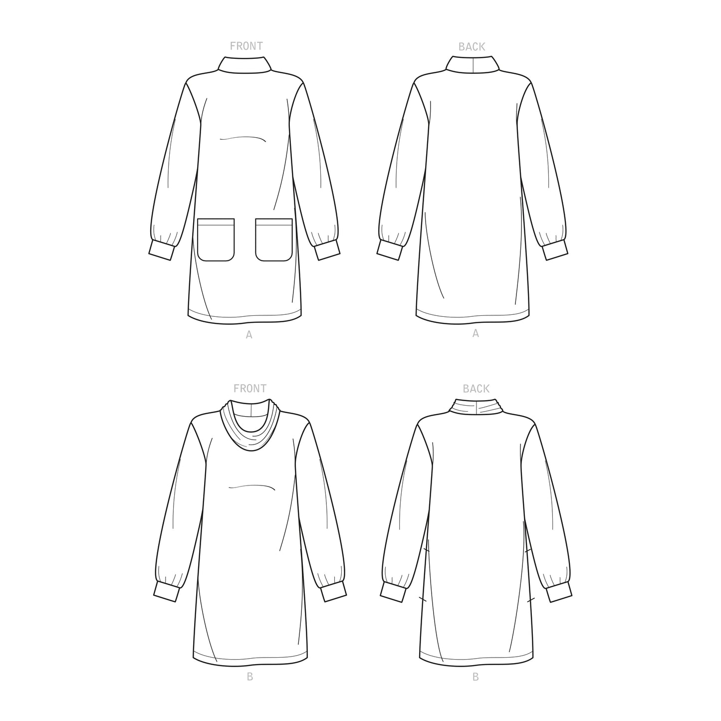 New Look Sewing Pattern 6683: Misses' Dresses