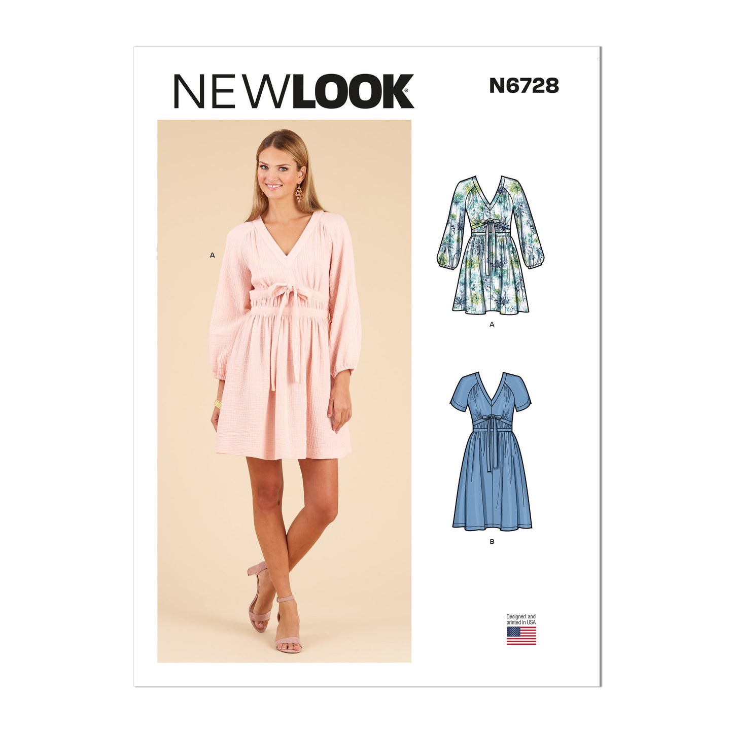 New Look Sewing Pattern 6728: Misses' Dresses