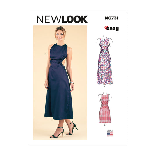 New Look Sewing Pattern 6731: Misses' Easy to Sew Dresses