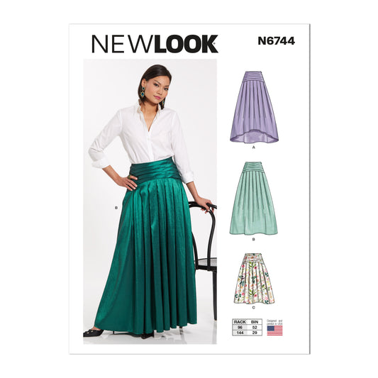 New Look Sewing Pattern 6744: Misses' Skirt