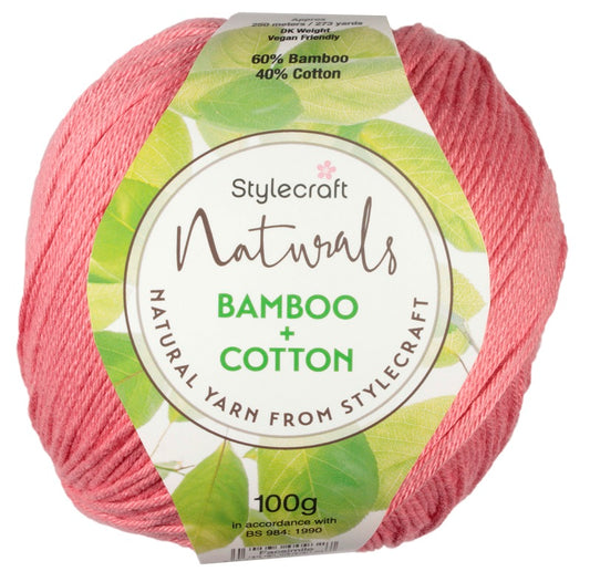 Stylecraft Naturals Bamboo+Cotton