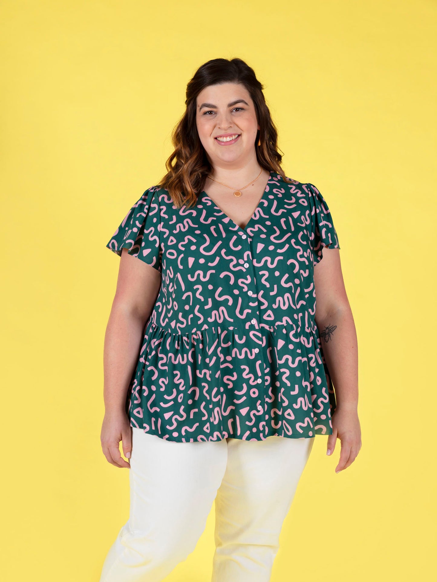 Nell Blouse and Dress by Tilly and the Buttons (1045) (paper sewing pattern)