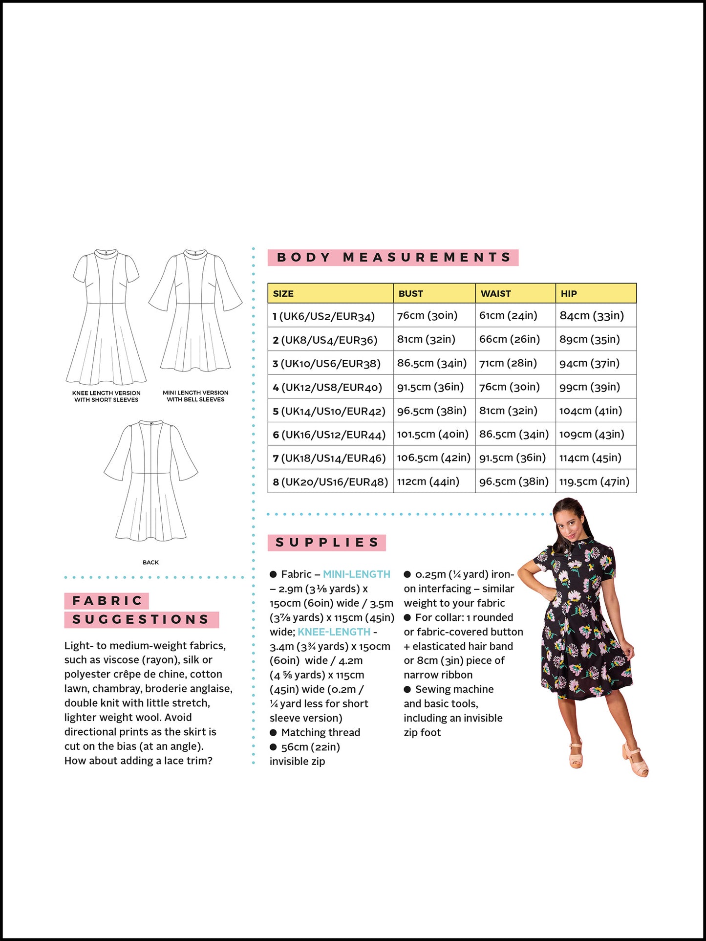Martha Dress by Tilly and the Buttons (1011) (paper sewing pattern)