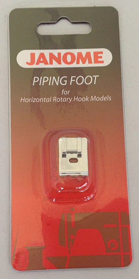 Janome Piping Foot (up to 5mm/ 3/16") for Horizontal Rotary Hook Models Cat B/C