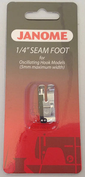 Janome 1/4" Seam Foot for Oscillating Hook Cat A Models