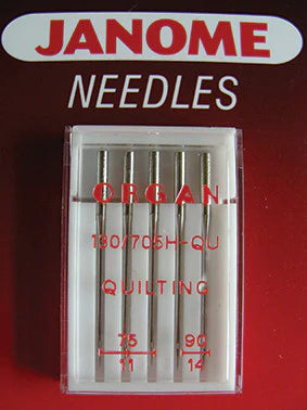 Janome Quilting Sewing Machine Needles Assorted (75/11 - 90/14)