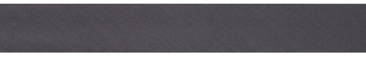 Polycotton Bias Binding 25mm: Silver Grey
