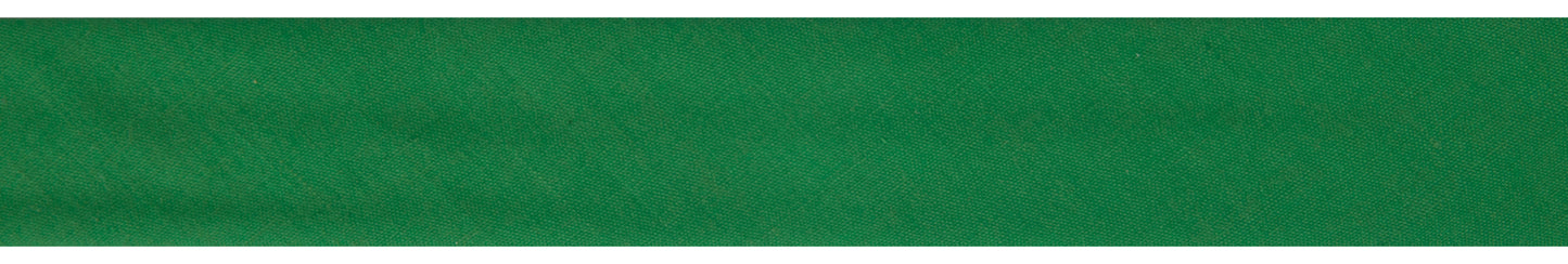 Polycotton Bias Binding 25mm: Emerald
