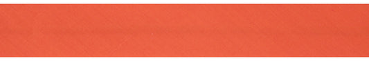 Polycotton Bias Binding 25mm: Orange