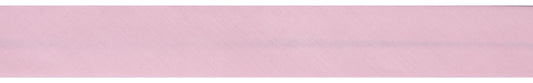 Polycotton Bias Binding 25mm: Light Pink