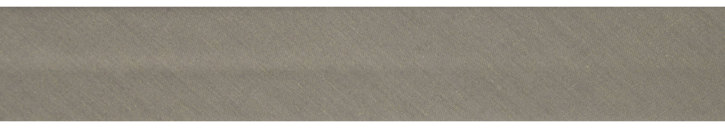 Polycotton Bias Binding 25mm: Khaki