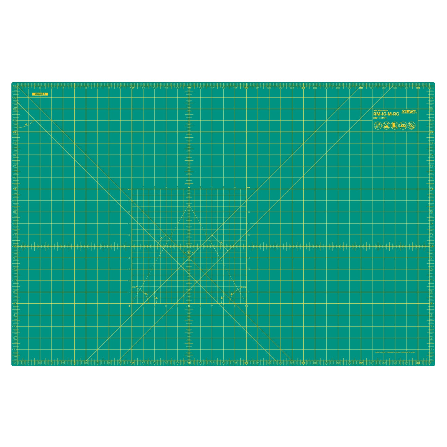 Olfa Self Healing Cutting Mat - Large (35in x 23in/87.5cm x 57.5cm)